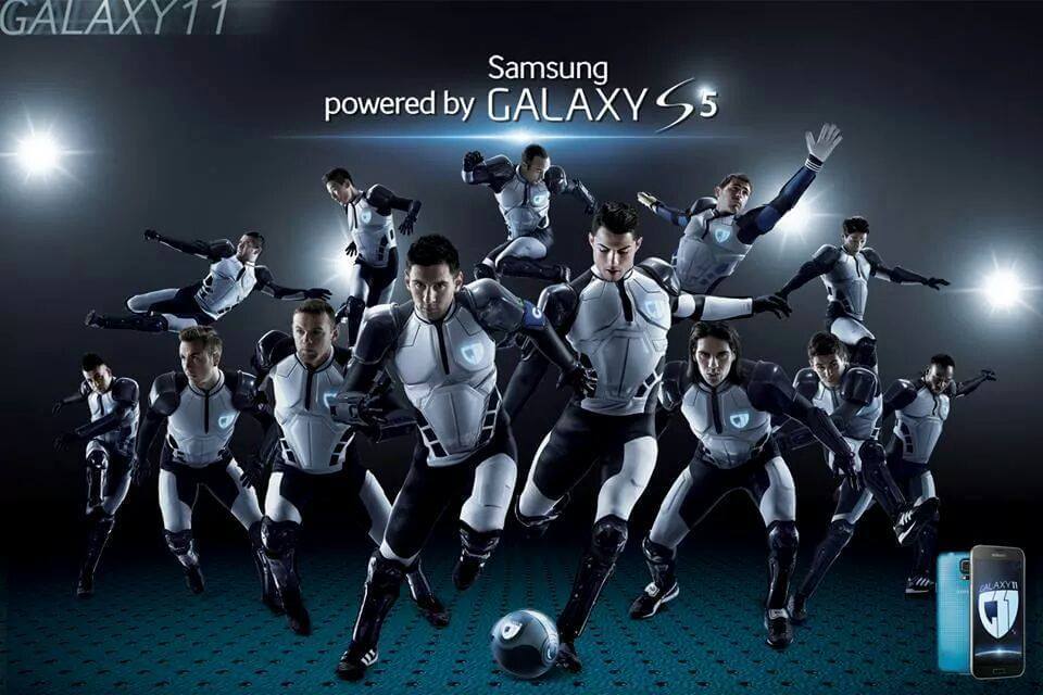 Samsung Galaxy 11 Football Team Ad Wallpapers Collection 