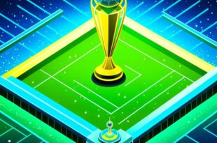 champions league trophy spotlight