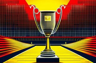 uefa europa league trophy stadium