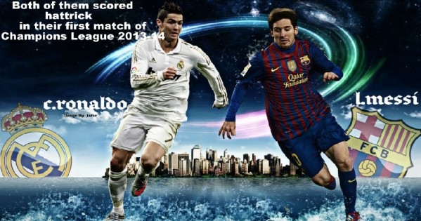 Cristiano Ronaldo and Messi scored hattrick