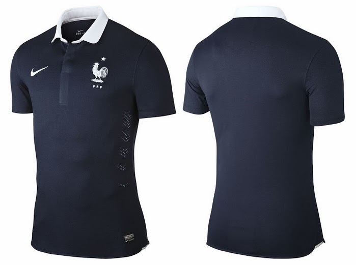 France New Jersey 2014 world cup