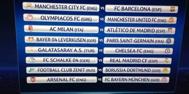 UEFA Champions League - 2011–12 UEFA Champions League knockout phase