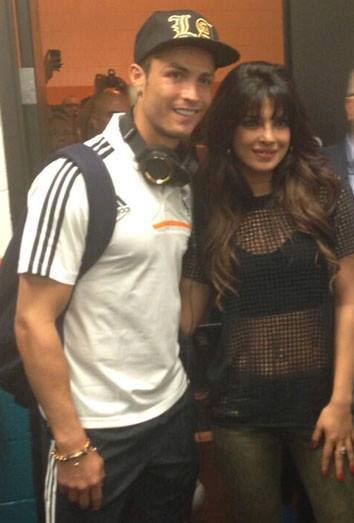 Cristiano Ronaldo & Priyanka Chopra