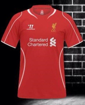 New Home Jersey of Liverpool