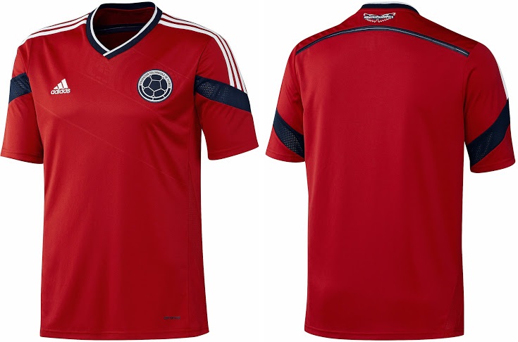 New away jersey of Colombia