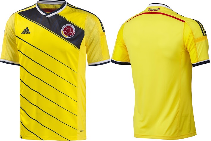 New home jersey of Colombia For world cup