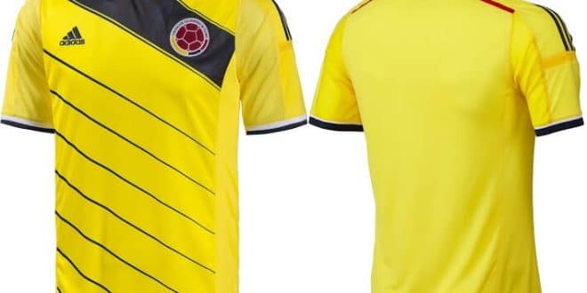 New home jersey of Colombia For world cup