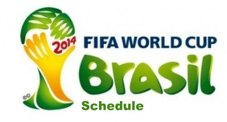 FIFA World Cup 2014 Schedule & IST time