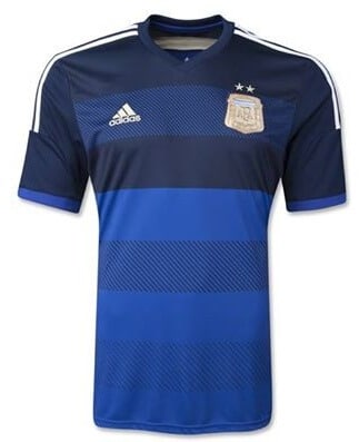 Argentina away jersey 2014 world cup purchase