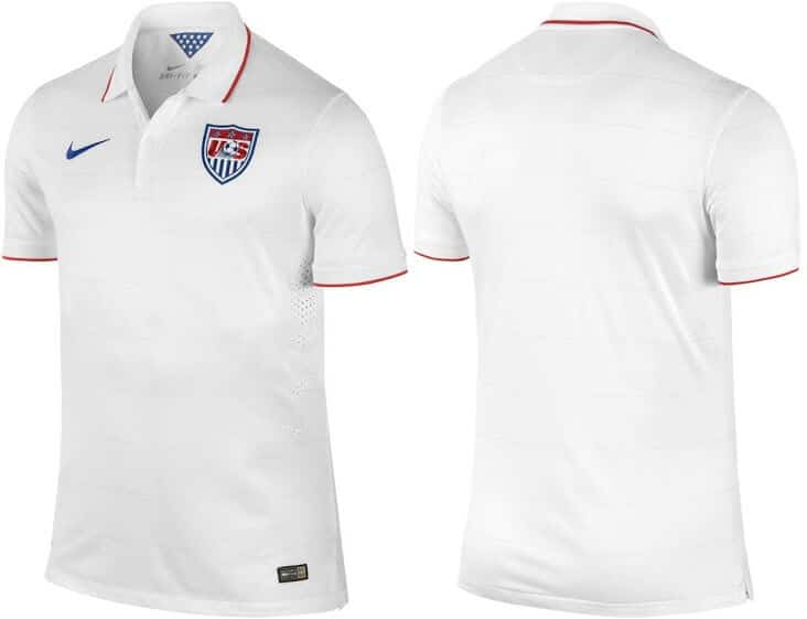 New away jersey of USA
