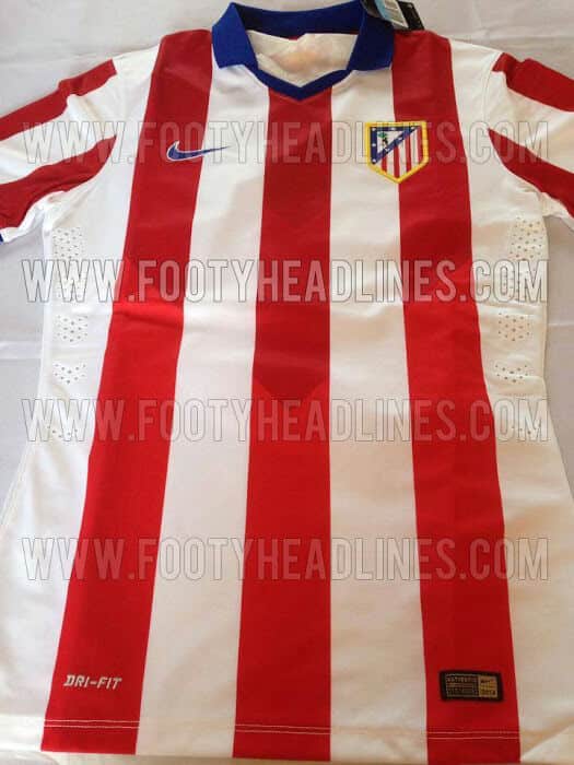 Atletico Madrid New 2014-15 Home kit
