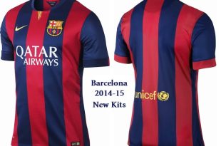 Barcelona New 2014-15 Home Kit
