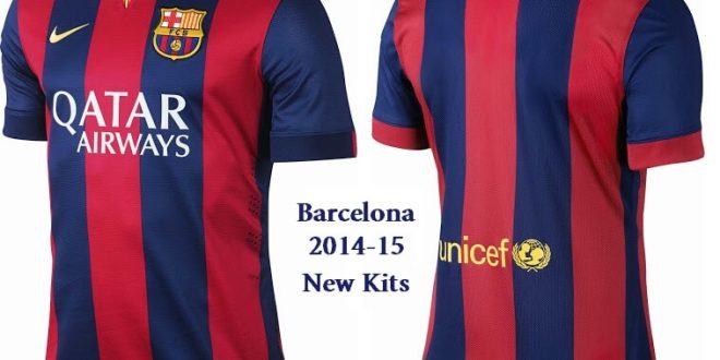 Barcelona New 2014-15 Home Kit