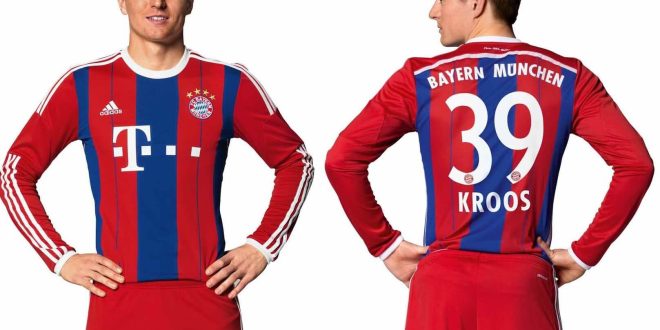 bayern munich blue and red kit