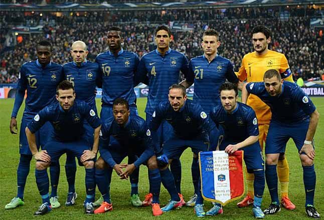 France Team Squad 2014 World Cup