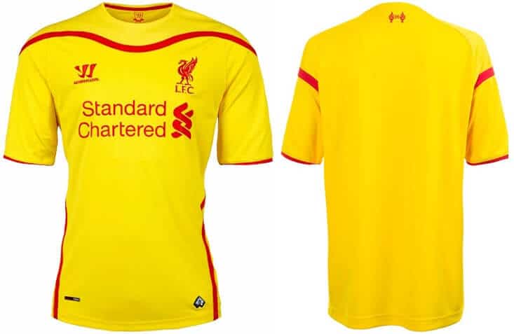 Liverpool new away kit 2014-15 season