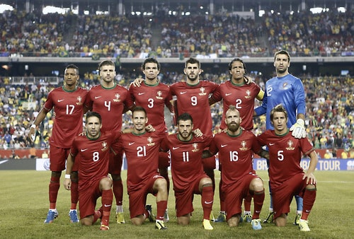 Portugal Football Team Photo for world cup