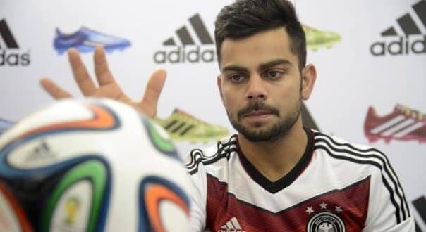 Virat Kohli Supporting Germany Ronaldo and Messi