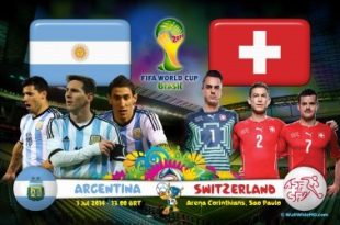 Argentina vs Switzerland 2014 World Cup Preview, Telecast