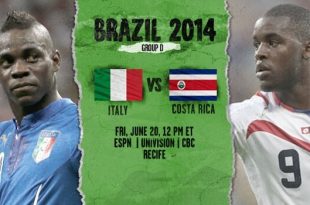 Italy vs Costa Rica Preview & Time