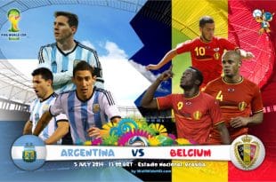 Argentina vs Belgium 2014 World Cup Quarter final