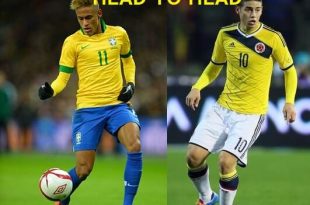 Brazil vs Colombia Head to Head history Record comparison
