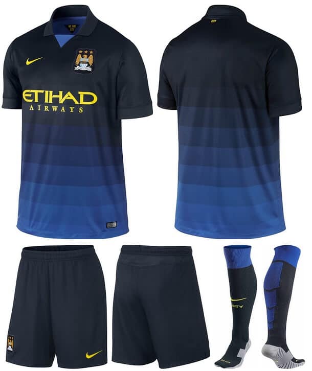 Manchester City 2014-15 Away Kits