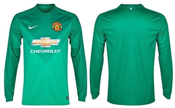 New Goalkeeper Kits of Manchester United 2014-15