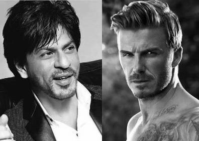 Shahrukh Khan Favorite David Beckham