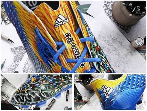 Adidas blue dragon football boot 2014-15