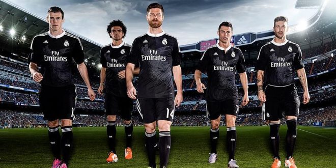 Real Madrid third dragon kit for 2013-14 season