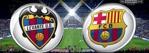 Levante vs Barcelona 2014 La Liga time