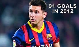 Top goal scorer in one calendar year