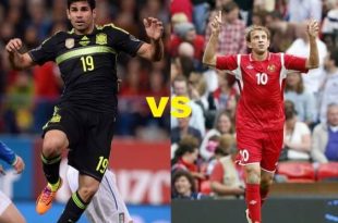 Spain vs Belarus time TV telecast channels