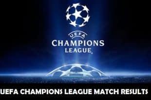 UEFA Champions League match results Tuesday Wednesday night