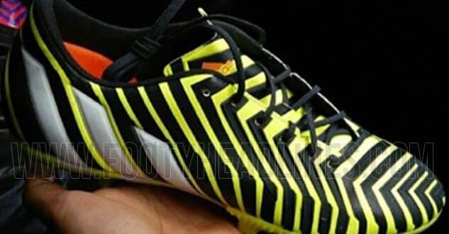 adidas black and yellow football boots