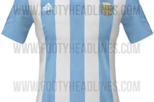 Argentina new 2015 Copa America home jersey