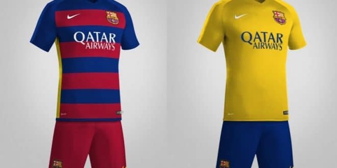 Barcelona 2015-16 Home Away Kits, Jersey Leaked - ⚽ FootballWood.com