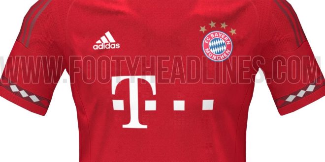 Bayern Munich 2015-16 Home jersey leaked