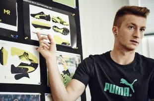 Puma Evospeed black yellow boots of Marco Reus
