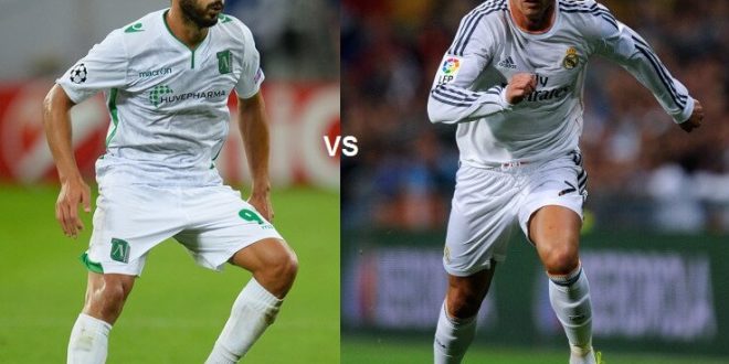 Real Madrid vs Ludogorets Match time TV telecast channels