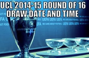 UEFA Champions League 2014-15 draw for round of 16