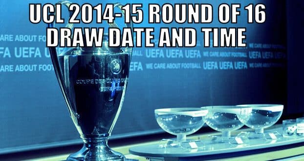 UEFA Champions League 2014-15 draw for round of 16