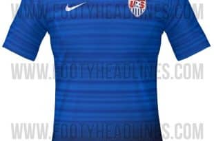 USA 2015 Away jersey kit