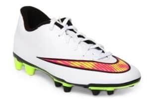 Nike Men White Mercurial Vortex 2 FG