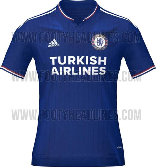 Chelsea 2015-16 Home Jersey 2