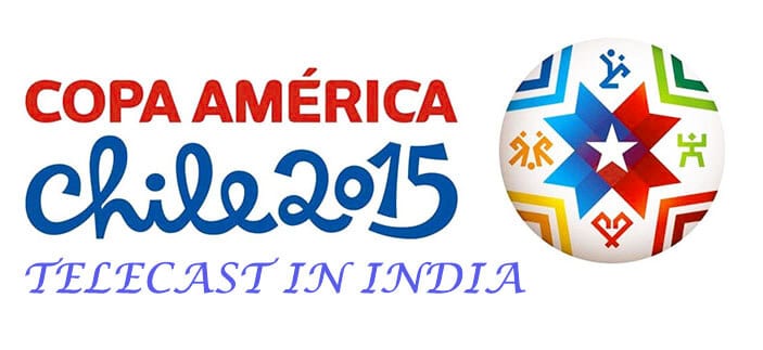 Copa America 2015 Telecast in India