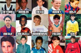 Footballers Childhood photos