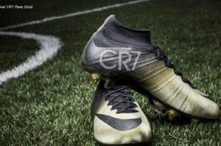 Nike Mercurial Rare Gold CR7 shoes