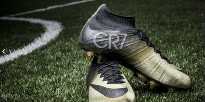 Nike Mercurial Rare Gold CR7 shoes